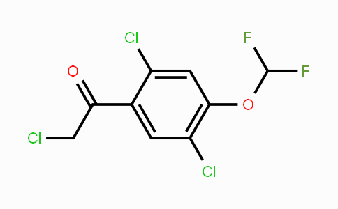 CAS No. 1804516-95-7, 2',5'-Dichloro-4'-(difluoromethoxy)phenacyl chloride