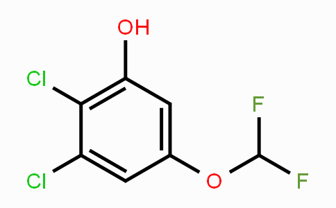 CAS No. 1803818-68-9, 2,3-Dichloro-5-(difluoromethoxy)phenol