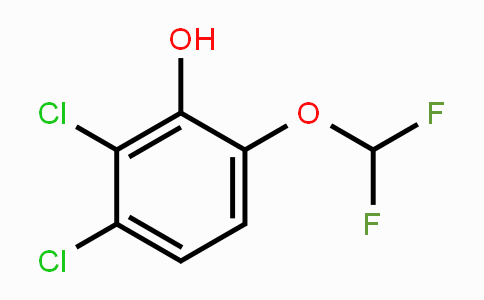 CAS No. 1803717-70-5, 2,3-Dichloro-6-(difluoromethoxy)phenol