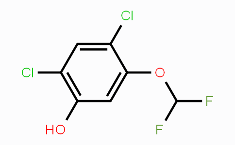 CAS No. 1803791-33-4, 2,4-Dichloro-5-(difluoromethoxy)phenol