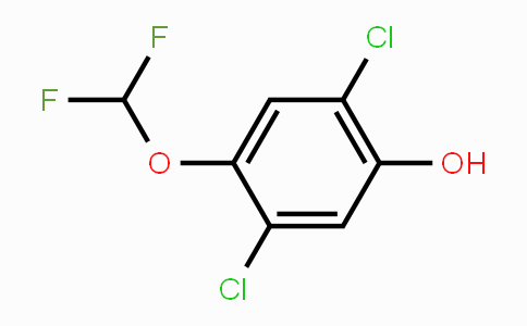 CAS No. 1807178-21-7, 2,5-Dichloro-4-(difluoromethoxy)phenol