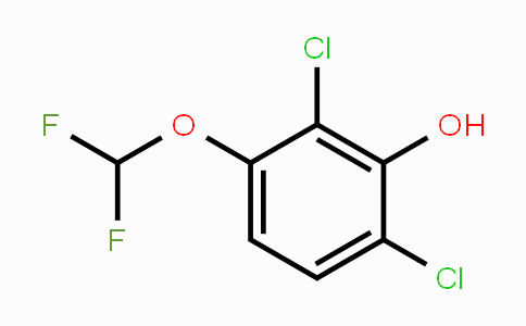 CAS No. 1806301-48-3, 2,6-Dichloro-3-(difluoromethoxy)phenol