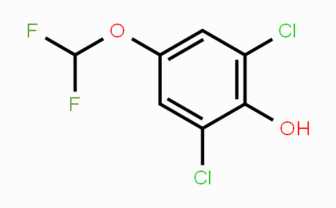 CAS No. 1805125-63-6, 2,6-Dichloro-4-(difluoromethoxy)phenol