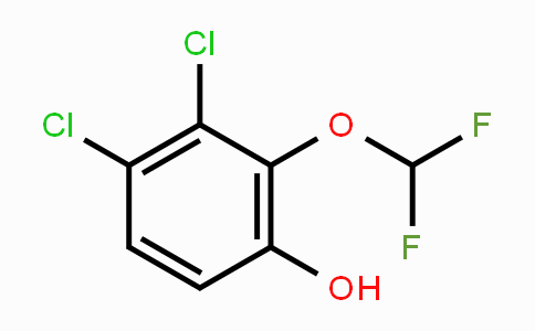 CAS No. 1807178-31-9, 3,4-Dichloro-2-(difluoromethoxy)phenol