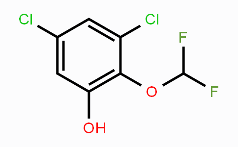 CAS No. 1803818-76-9, 3,5-Dichloro-2-(difluoromethoxy)phenol
