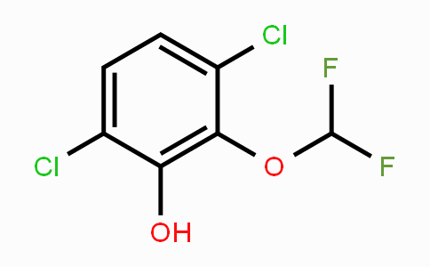 CAS No. 1806328-93-7, 3,6-Dichloro-2-(difluoromethoxy)phenol