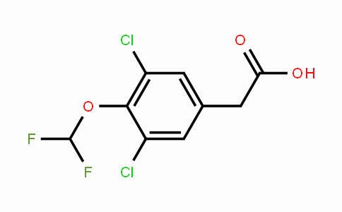 CAS No. 1803833-00-2, 3,5-Dichloro-4-(difluoromethoxy)phenylacetic acid
