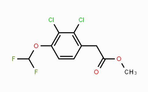 CAS No. 1804885-12-8, Methyl 2,3-dichloro-4-(difluoromethoxy)phenylacetate