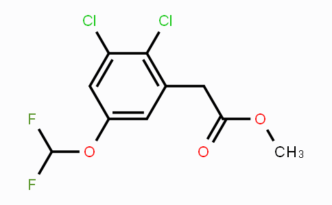 CAS No. 1806297-70-0, Methyl 2,3-dichloro-5-(difluoromethoxy)phenylacetate