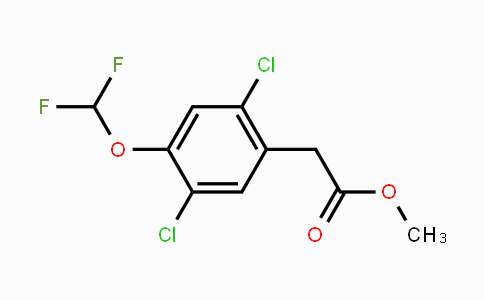 CAS No. 1807178-64-8, Methyl 2,5-dichloro-4-(difluoromethoxy)phenylacetate