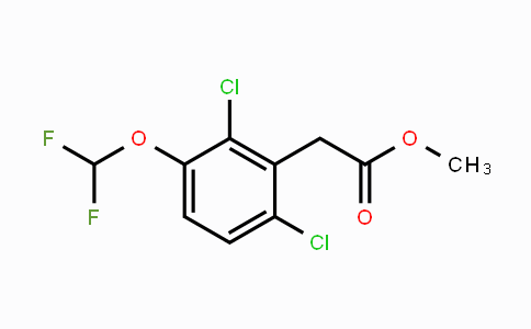 CAS No. 1803791-53-8, Methyl 2,6-dichloro-3-(difluoromethoxy)phenylacetate