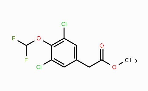CAS No. 1806352-77-1, Methyl 3,5-dichloro-4-(difluoromethoxy)-phenylacetate