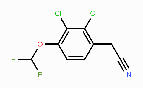 CAS No. 1803806-68-9, 2,3-Dichloro-4-(difluoromethoxy)phenylacetonitrile