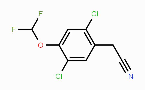 CAS No. 1803717-91-0, 2,5-Dichloro-4-(difluoromethoxy)phenylacetonitrile