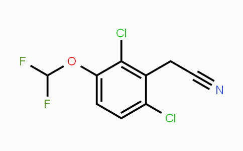 CAS No. 1804885-24-2, 2,6-Dichloro-3-(difluoromethoxy)phenylacetonitrile