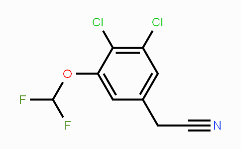 CAS No. 1807052-41-0, 3,4-Dichloro-5-(difluoromethoxy)phenylacetonitrile