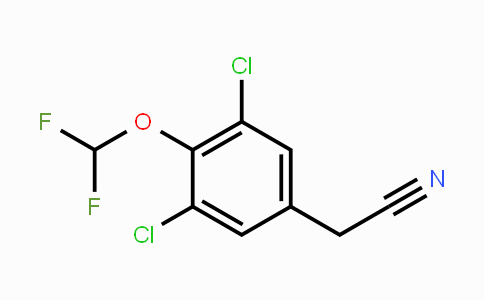 CAS No. 1806352-91-9, 3,5-Dichloro-4-(difluoromethoxy)phenylacetonitrile