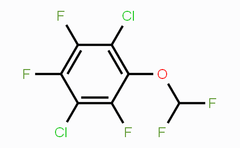 CAS No. 1806353-98-9, 1,4-Dichloro-2-difluoromethoxy-3,5,6-trifluorobenzene