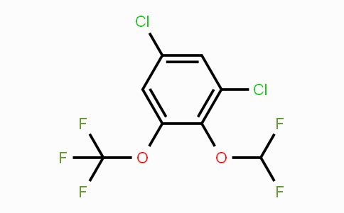 CAS No. 1806354-11-9, 1,5-Dichloro-2-difluoromethoxy-3-(trifluoromethoxy)benzene