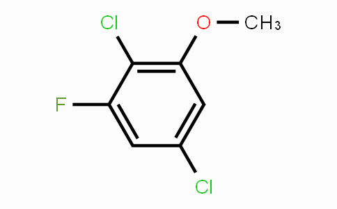 CAS No. 1806349-42-7, 2,5-Dichloro-3-fluoroanisole