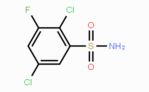 CAS No. 1804514-20-2, 2,5-Dichloro-3-fluorobenzenesulfonamide