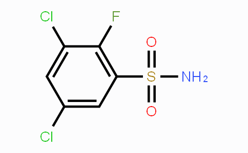 CAS No. 1806302-27-1, 3,5-Dichloro-2-fluorobenzenesulfonamide