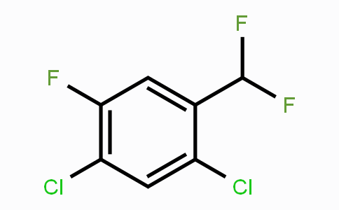 CAS No. 1804886-06-3, 2,4-Dichloro-5-fluorobenzodifluoride