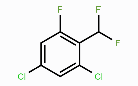CAS No. 1806355-04-3, 2,4-Dichloro-6-fluorobenzodifluoride