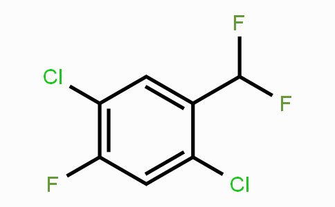CAS No. 1803835-15-5, 2,5-Dichloro-4-fluorobenzodifluoride