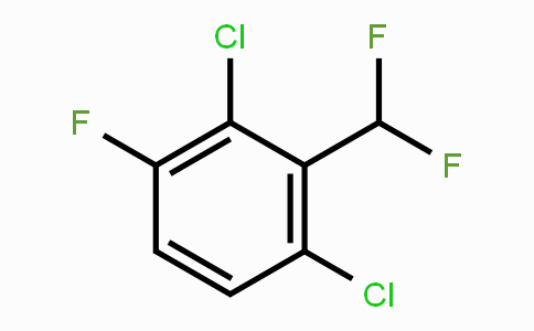 CAS No. 1806329-32-7, 2,6-Dichloro-3-fluorobenzodifluoride