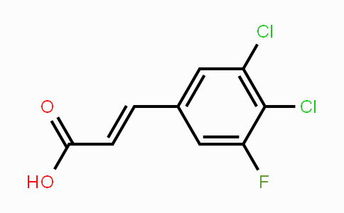 CAS No. 1807414-01-2, 3,4-Dichloro-5-fluorocinnamic acid