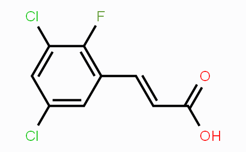 CAS No. 1807394-71-3, 3,5-Dichloro-2-fluorocinnamic acid