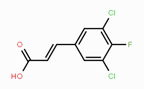 CAS No. 1807432-86-5, 3,5-Dichloro-4-fluorocinnamic acid