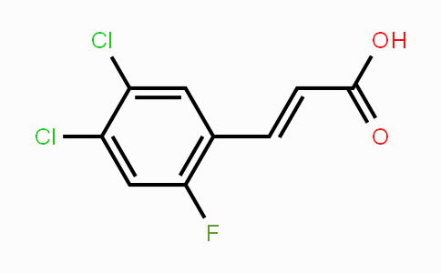 CAS No. 1807413-64-4, 4,5-Dichloro-2-fluorocinnamic acid
