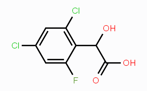 CAS No. 1804886-62-1, 2,4-Dichloro-6-fluoromandelic acid