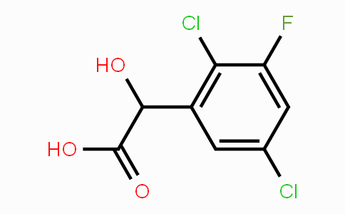 CAS No. 1804514-84-8, 2,5-Dichloro-3-fluoromandelic acid