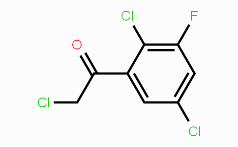 CAS No. 1803819-30-8, 2',5'-Dichloro-3'-fluorophenacyl chloride