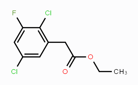CAS No. 1803728-48-4, Ethyl 2,5-dichloro-3-fluorophenylacetate