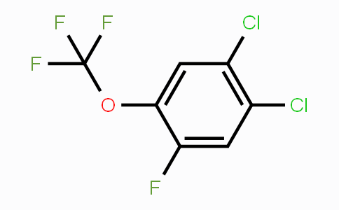 CAS No. 1806281-44-6, 1,2-Dichloro-4-fluoro-5-(trifluoromethoxy)benzene