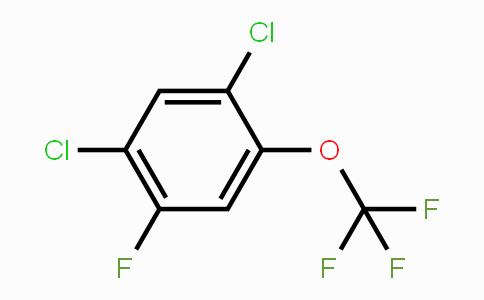 CAS No. 1803820-70-3, 1,5-Dichloro-2-fluoro-4-(trifluoromethoxy)benzene
