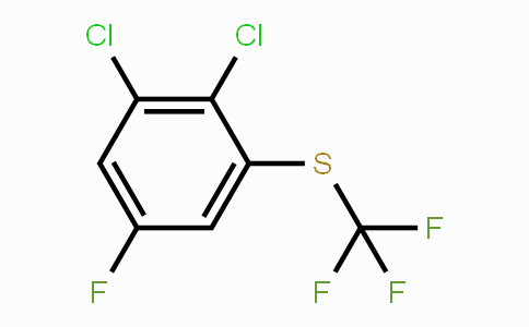 CAS No. 1803789-22-1, 1,2-Dichloro-5-fluoro-3-(trifluoromethylthio)benzene