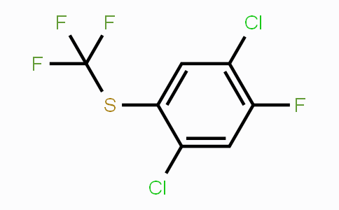 CAS No. 1803728-55-3, 1,4-Dichloro-2-fluoro-5-(trifluoromethylthio)benzene