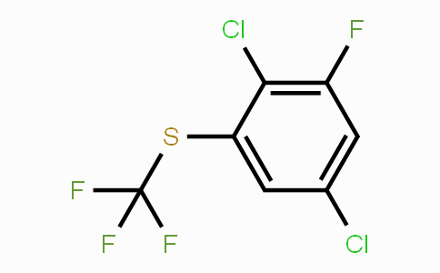CAS No. 1806351-33-6, 1,4-Dichloro-2-fluoro-6-(trifluoromethylthio)benzene