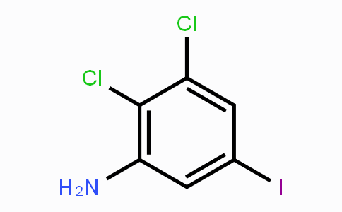 CAS No. 1803823-49-5, 2,3-Dichloro-5-iodoaniline
