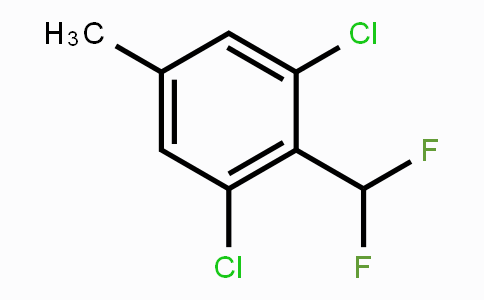 CAS No. 1803824-26-1, 2,6-Dichloro-4-methylbenzodifluoride