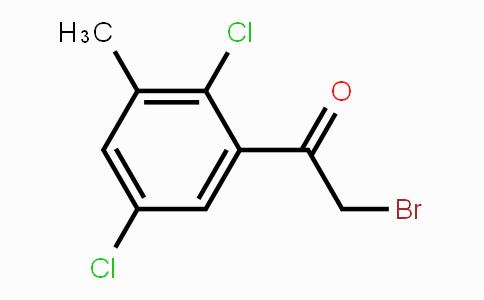 CAS No. 1806304-44-8, 2',5'-Dichloro-3'-methylphenacyl bromide