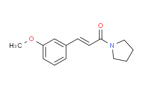 MC10G751 | 29647-01-6 | 1-(m-methoxycinnamoyl)pyrrolidine