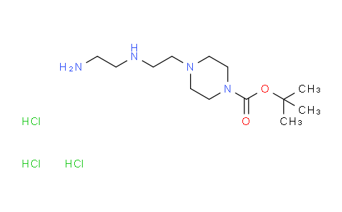 2901085-31-0 | tert-Butyl 4-(2-((2-aminoethyl)amino)ethyl)piperazine-1-carboxylate trihydrochloride