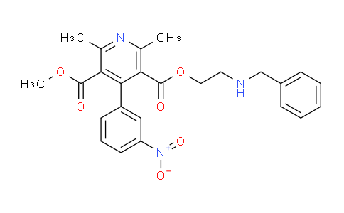 1202017-92-2 | 3,5-Pyridinedicarboxylic acid, 2,6-dimethyl-4-(3-nitrophenyl)-, 3-methyl 5-[2-[(phenylmethyl)amino]ethyl] ester