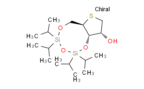 MC10P644 | 291758-11-7 | (6AR,9R,9aS)-2,2,4,4-tetraisopropyltetrahydro-6h-thieno[3,2-f][1,3,5,2,4]trioxadisilocin-9-ol